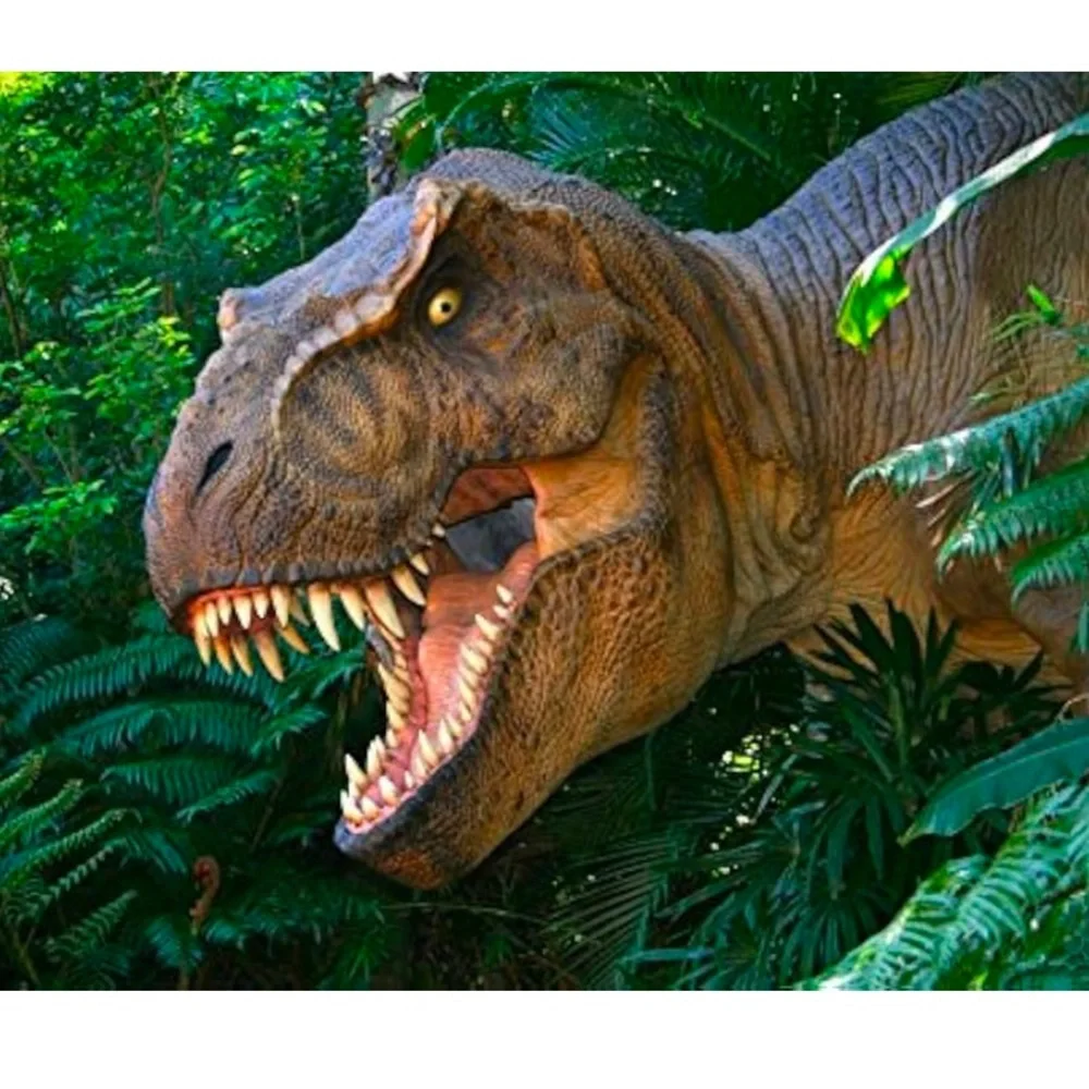 3D Safari Dinasour Backdrop, 3 x 5,8-large dinosaur balloon kit, New